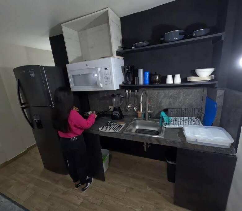 Departamento Privado7, 2 Camas Matri, Parking, Cocina Equipada, Wifi 65 Mb, 2 Climas,Centrico,Tv Smart Lägenhet Ciudad Valles Exteriör bild