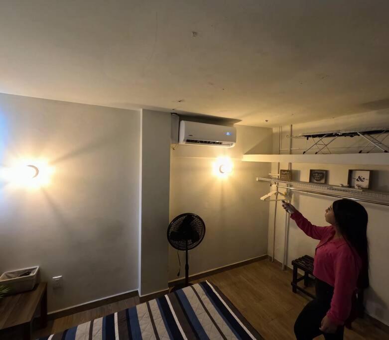 Departamento Privado7, 2 Camas Matri, Parking, Cocina Equipada, Wifi 65 Mb, 2 Climas,Centrico,Tv Smart Lägenhet Ciudad Valles Exteriör bild